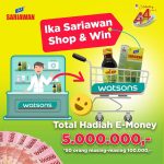 Kontes Foto Ika Sariawan Shop & Win Berhadiah E-Money 5 Juta