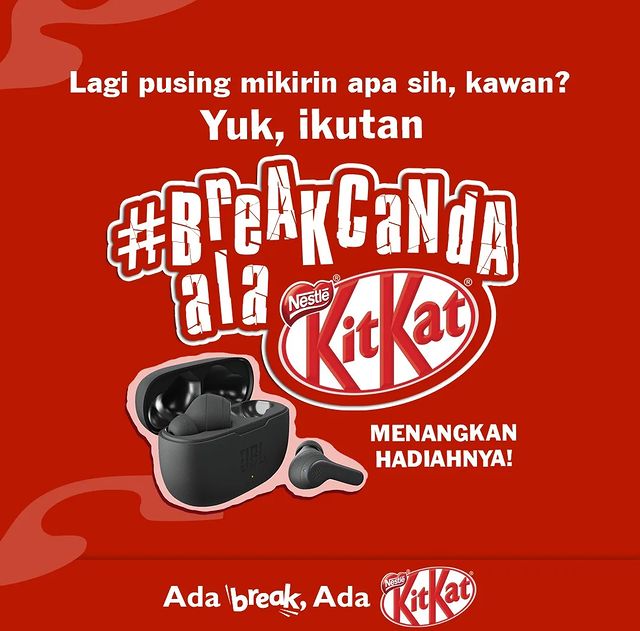 Kuis Meme Breakcanda Ala Kitkat Berhadia 2 JBL Wave 200TWS