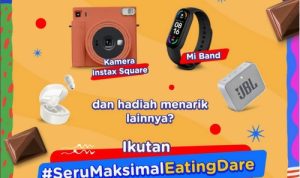 Kuis Seru Maksimal Eating Dare Berhadiah Kamera Instax Square
