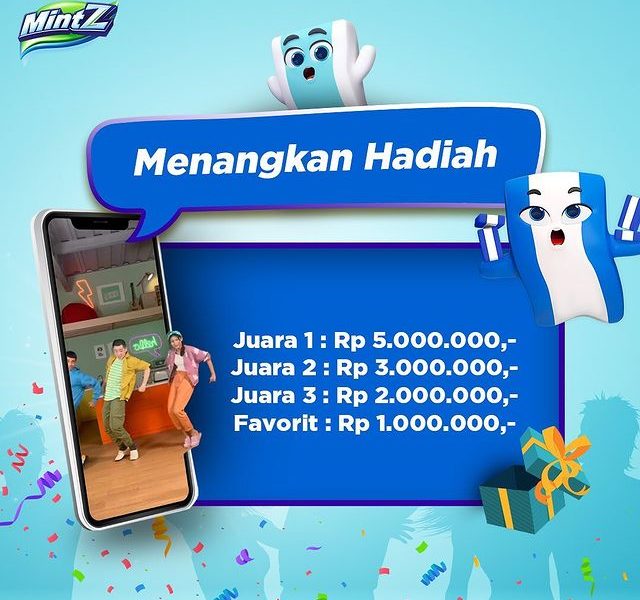 Lomba Dance Cover MintZiasati Berhadiah Total 11 Juta Rupiah