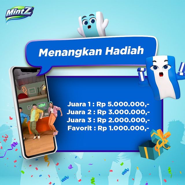 Lomba Dance Cover MintZiasati Berhadiah Total 11 Juta Rupiah