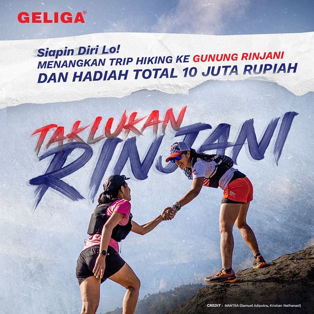 Lomba Foto Geliga Berhadiah Trip Hiking ke Gunung Rinjani (10 Jt)