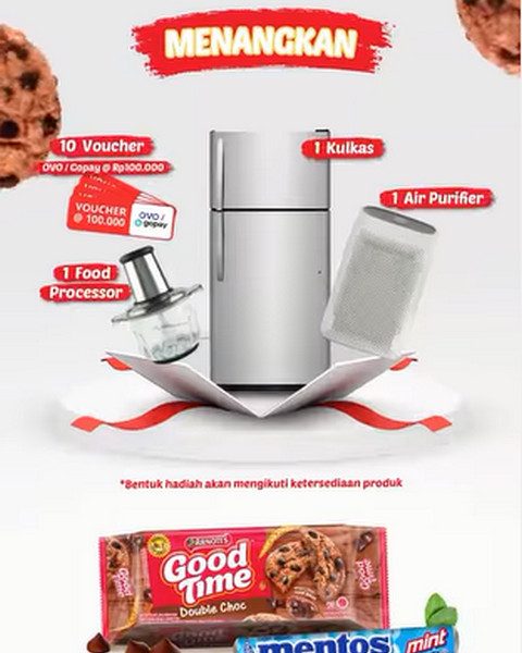 Lomba Foto Good Time x Mentos Berhadiah Kulkas, Air Purifier, dll