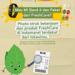 Lomba Foto Struk FreshCare Berhadiah Mi Band 6 & Produk