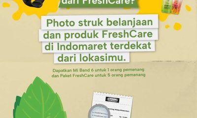 Lomba Foto Struk FreshCare Berhadiah Mi Band 6 & Produk