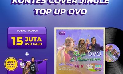 Lomba Jingle Top Up OVO Berhadiah Saldo Total 15 Juta