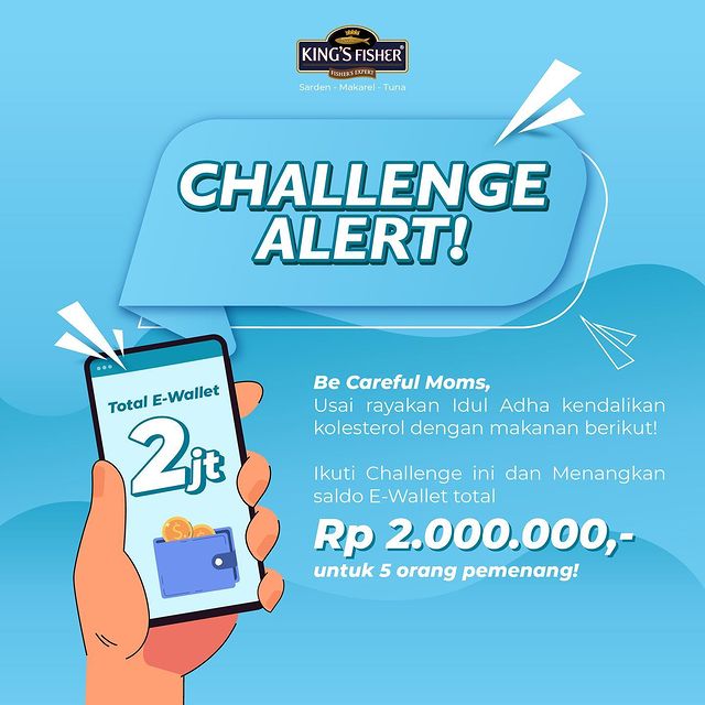 Lomba Masak King's Fisher Berhadiah E-Wallet Total 2 Juta