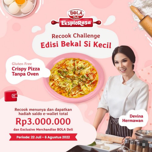 Lomba Recook Bekal Si Kecil Berhadiah Total 3 Juta & Merchandise