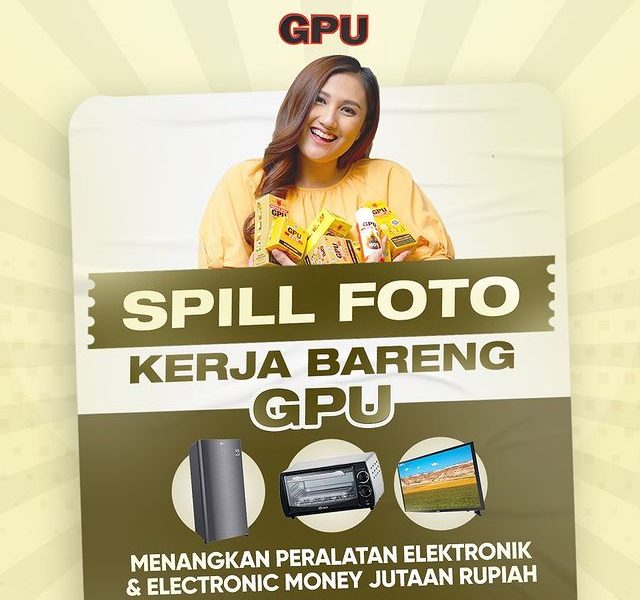Lomba Spill Foto Kerja Bareng GPU Berhadiah Kulkas, Oven, dll