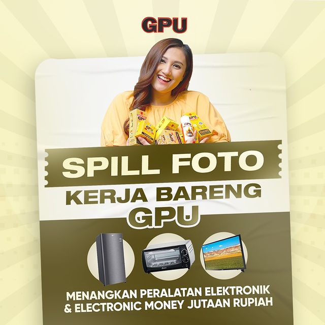 Lomba Spill Foto Kerja Bareng GPU Berhadiah Kulkas, Oven, dll