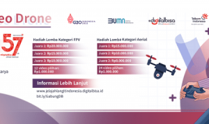 Lomba Video Drone Jelajah Langit Telkom Berhadiah Total 114 Juta