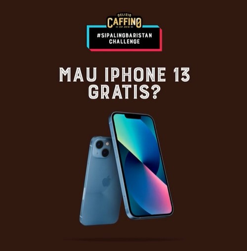 Lomba Video Filter Si Paling Baristan Berhadiah iPhone 13