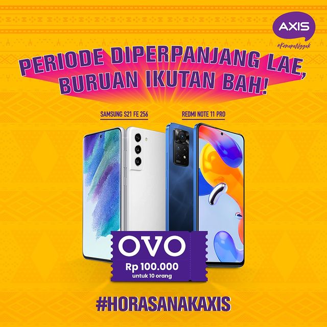 Lomba Video Horas Anak Axis Berhadiah Samsung S21 FE