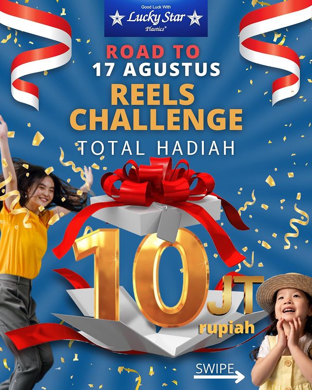 Lomba Video Reels Road To 17 Agustus Berhadiah Total 10 Juta