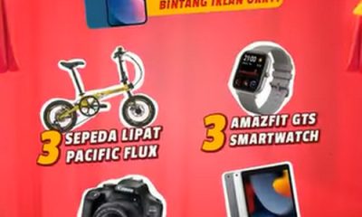 Okky BIG STAR 2022 Berhadiah iPhone 13, iPad, Sepeda Lipat, dll