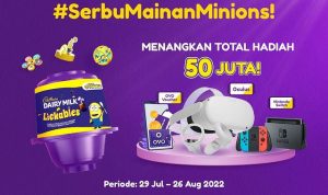 Promo Poin Serbu Mainan Minions Berhadiah Total 50 Juta