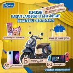 Promo Stick Es Krim Joyday Berhadiah 5 Motor, 80 HP Vivo, dll