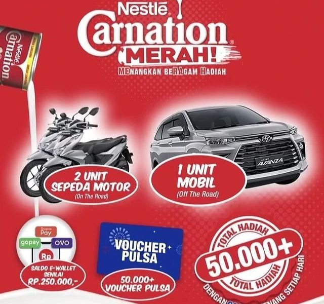 Promo Susu Kaleng Carnation Krimer 2022 Berhadiah Mobil Avanza