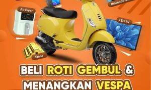 Undian Roti Gembong Gembul 2.0 Grand Prize Motor VESPA