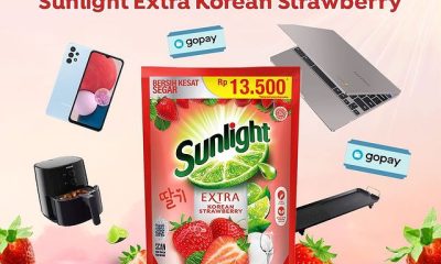 Undian Sunlight Extra Korean Strawberry Berhadiah Laptop, HP, dll