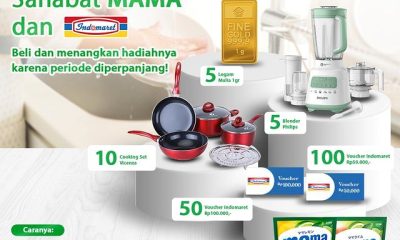 Challenge Sahabat Mama Berhadiah Emas, Blender, Pan Set, dll