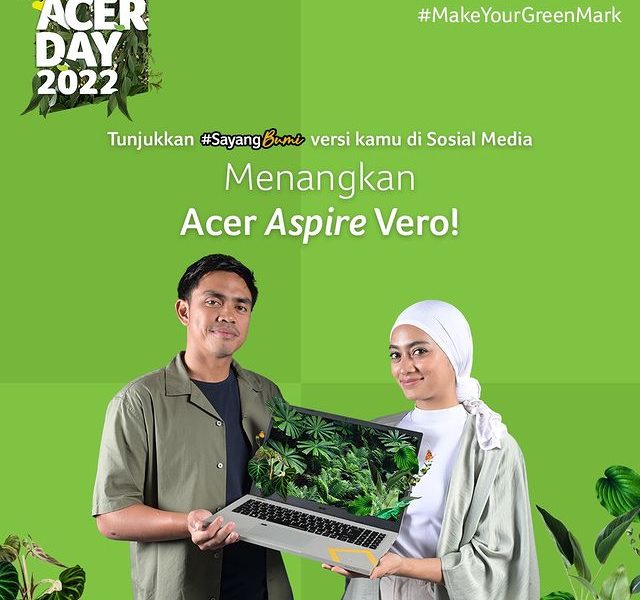 Challenge Sayang Bumi Berhadiah Laptop Acer Aspire Vero