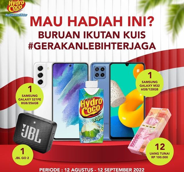 Gerakan Lebih Terjaga Challenge Berhadiah SAMSUNG S21 FE