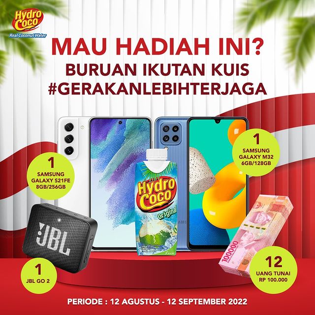 Gerakan Lebih Terjaga Challenge Berhadiah SAMSUNG S21 FE