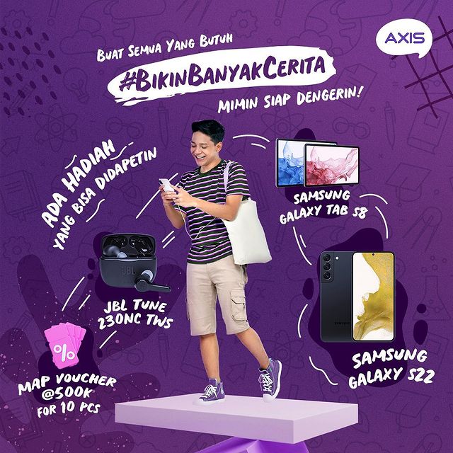 Kuis Bikin Banyak Cerita Berhadiah Samsung Galaxy S22