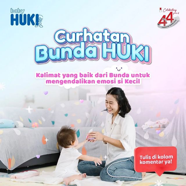 Kuis Cerita Curhatan Bunda Huki Berhadiah E-Money Total 1 Juta