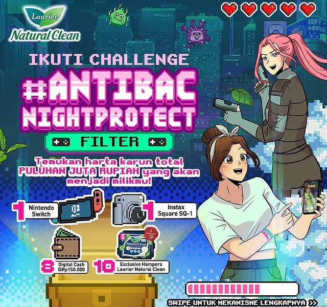 Kuis Filter Game Antibac Night Protect Berhadiah Nintendo Switch
