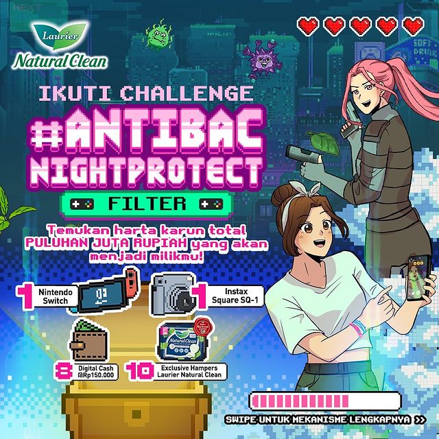 Kuis Filter Game Antibac Night Protect Berhadiah Nintendo Switch