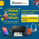 Kuis Make Your Wish Berhadiah Produk Impian Rp 3.5 Juta