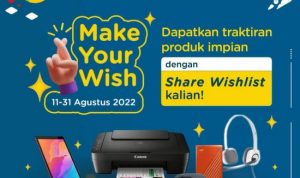 Kuis Make Your Wish Berhadiah Produk Impian Rp 3.5 Juta