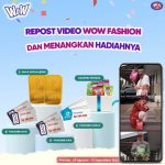 Kuis Repost Reels WoW Fashion Berhadiah Emas, Ovo, Gopay, dll