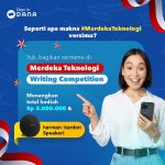 Lomba Cerita Merdeka Teknologi Berhadiah 3 Juta & Speaker