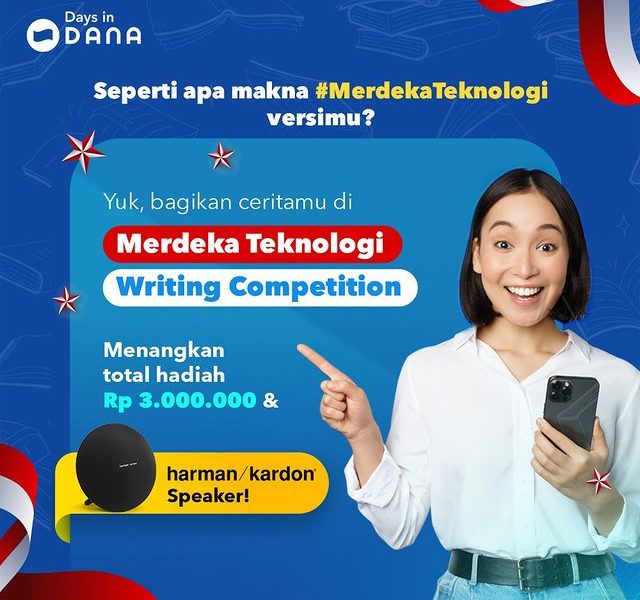 Lomba Cerita Merdeka Teknologi Berhadiah 3 Juta & Speaker