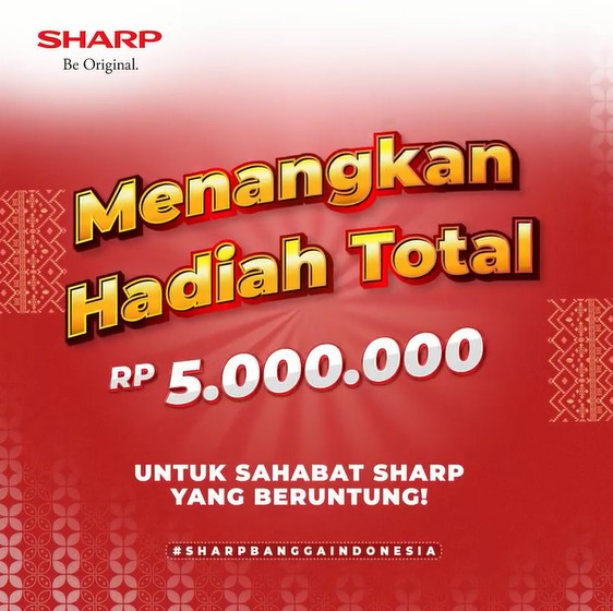 Lomba Desain Batik Pintu Kulkas Sharp Berhadiah Total 5 Juta