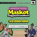 Lomba Desain Maskot Jogjastreamers Berhadiah Total 10 Juta Rupiah
