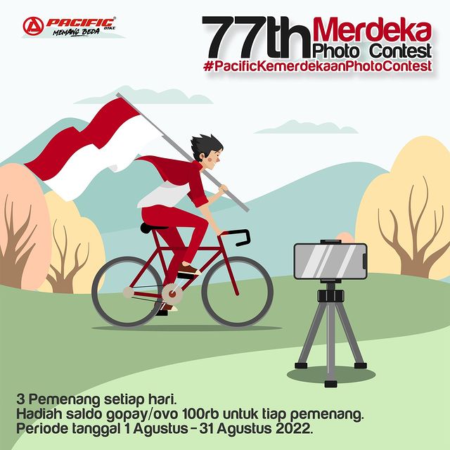 Lomba Foto 77th Merdeka Berhadiah Saldo 300K Setiap Hari