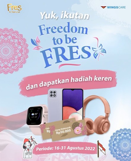 Lomba Foto Freedom to be FRES Berhadiah SAMSUNG A22 5G