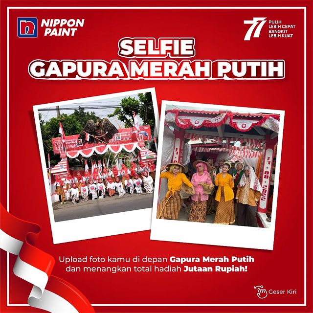 Lomba Foto Gapura Nippon Paint Berhadiah Total 10 Juta