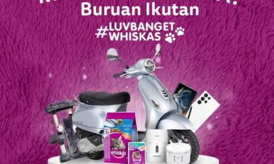 Lomba Foto Kucing Bareng Whiskas Berhadiah VESPA LX 125