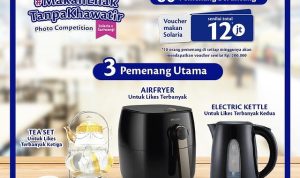 Lomba Foto Makan di Solaria Berhadiah Air Fryer, E-Kettle, dll