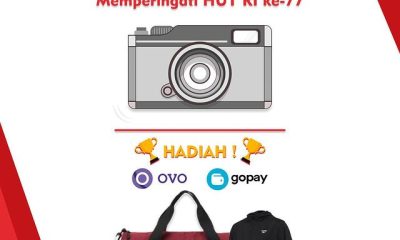 Lomba Foto Merdeka Berhadiah Smartwatch, Hoodie, Sport bag, dll