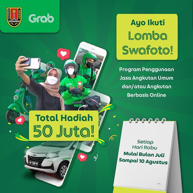 Lomba Foto Naik Angkutan Umum Online Berhadiah Total 50 Juta