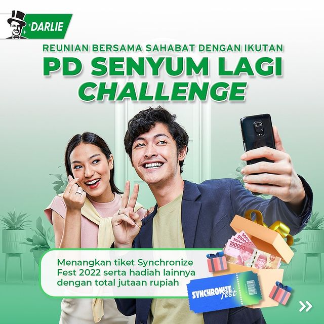 Lomba Foto PD Senyum Lagi Berhadiah 5 Tiket 3-Day Pass Synchronize Fest