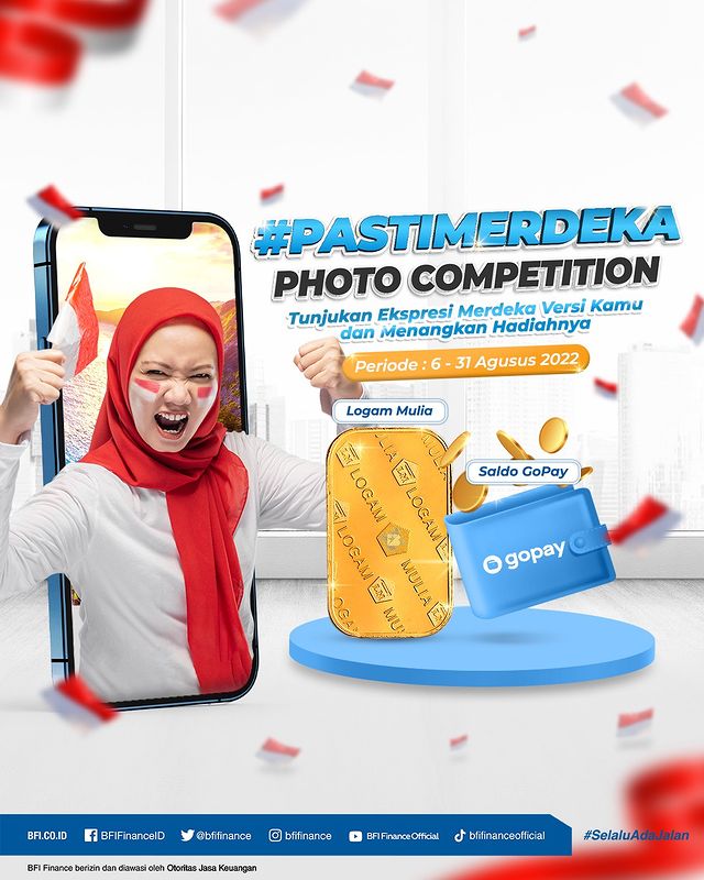 Lomba Foto Pasti Merdeka Berhadiah Emas & Voucher Gopay