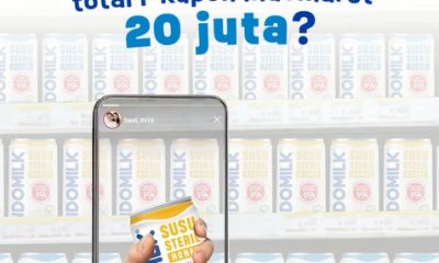 Lomba Foto Sidak Indomilk Steril Berhadiah i-Kupon Total 20 Juta