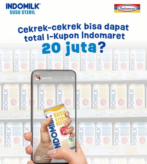 Lomba Foto Sidak Indomilk Steril Berhadiah i-Kupon Total 20 Juta